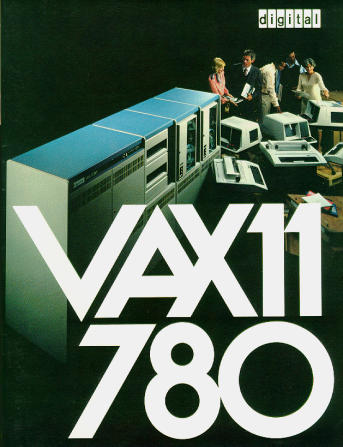 VAX 11/780 brochure cover
