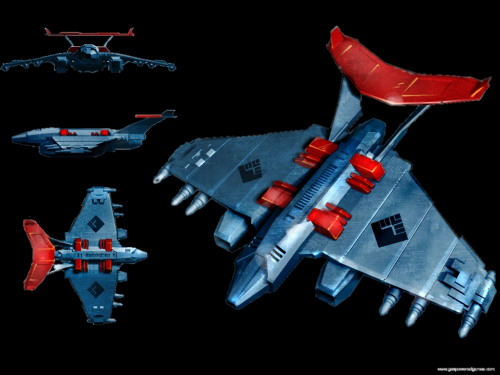 UEF Bomber Concept Art