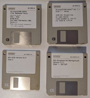 MS-DOS and Windows Disks