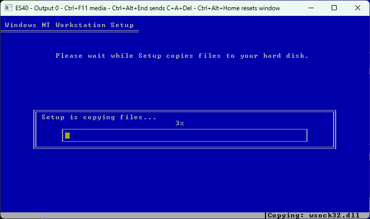 Copying...