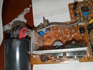 PCB, Left, Desoldered, 2