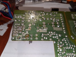 PCB, Underside, Left, Desoldered, 2