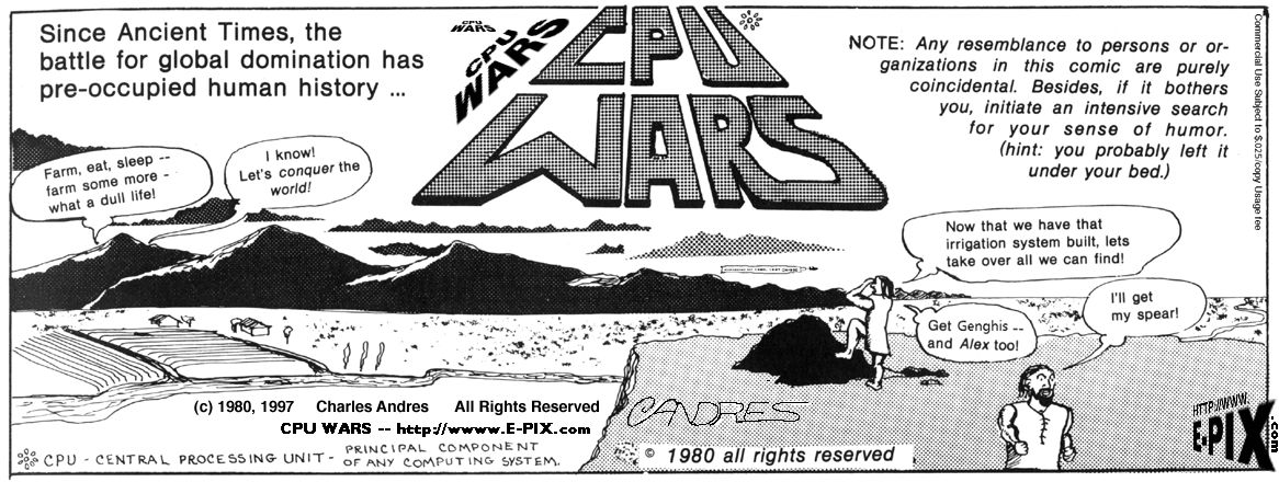  CPU Wars (c) 1980.