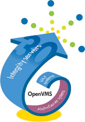 OpenVMS systems swoosh graphic