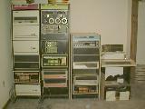pdp-8s, pdp-11/34a, LPS, VR14, LA36, disks, tapes