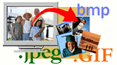 computer and photos