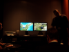Gary Wagner (r) and Jeremy Ables (l) present Supreme Commander