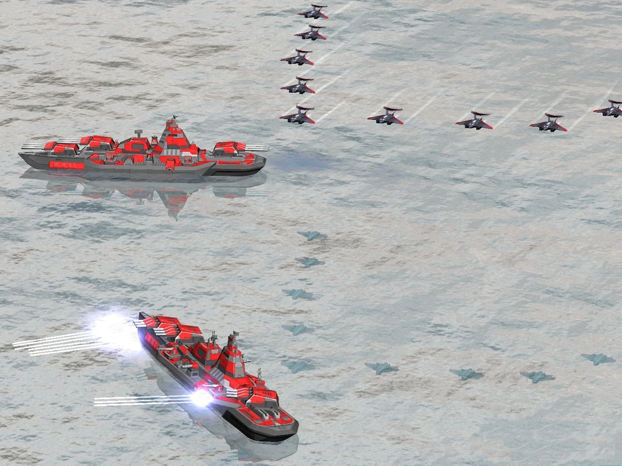 Destroyers and Planes