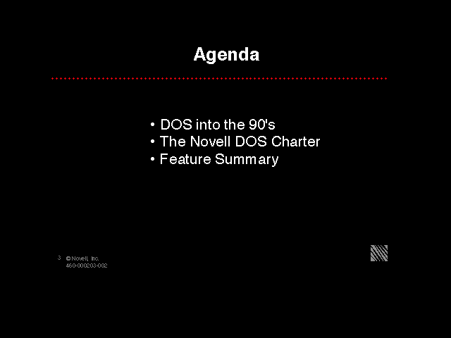 Agenda