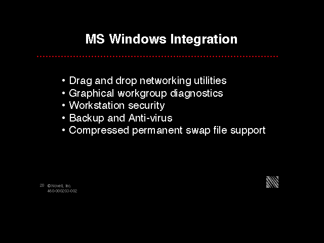 MS Windows Integration