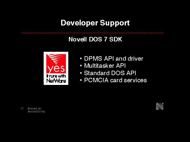 Developer Support